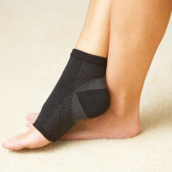 1 Pereche De Picioare Înger Anti Oboseala Outerdoor Femei Bărbați Șosete De Compresie Breatheable Picior De Sprijin Manșon Șosete Bărbați Bretele Ciorap