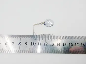 10buc mini rotație paiete pin mustață pinnerbaits luya accesorii unelte de pescuit cârlig