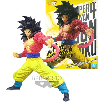 18CM BANPRESTO Dragon Ball GT Figura Anime Super Saiyan 4 Son Goku, Vegeta PVC Acțiune Figura Modelul de Colectare de Jucării Pentru Copii
