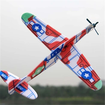 19cm Mână Arunca Zbor Planor Avioane Spuma EPP Avion Pentru Copii de Culoare Aleatorii Mini Drone de Aeronave Model de Jucării pentru Copii Jucărie Cadouri de Partid