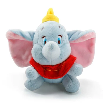 1buc 12cm Disney Dumbo Animal de Pluș Jucării Mici Pandantiv Cheie de Desene animate Minunat Elefant Papusa Cadouri pentru Copii Cadouri pentru Copii