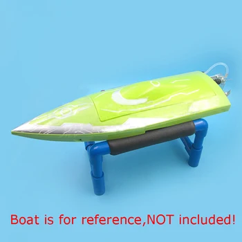 1buc 260*160*160 mm Barca RC Model din PVC MINI MONO Nava Rack de Afișare Stand Pernă de Absorbție de Șoc Anti-alunecare Accesorii