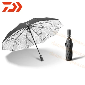 2020 Nou Dawa Daiwa Automată Umbrelă de Pliere pentru Bărbați și Femei de Lux, Mare, Vânt Umbrela pentru Barbati Black Rain Vopsea