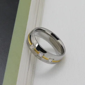 2020 nou manual Alianțe de aur Dragoste plină de căsătorie inele de nunta set pentru bărbați și femei fete cadou de Aur și argint de Culoare