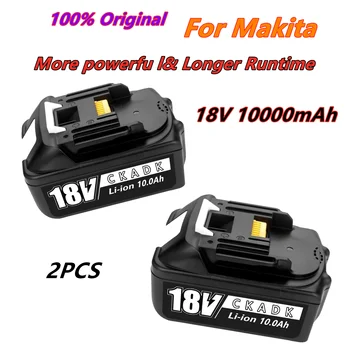 2021 BL1860 Acumulator 18V 10000mAh baterie Litiu-ion pentru Makita 18v 10.0 ah acumulatori BL1840 BL1850 BL1830 BL1860B LXT+taxa