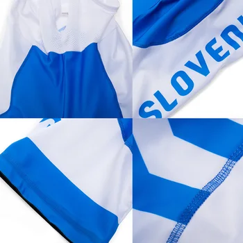 2021 Echipa Slovenia Ciclism Îmbrăcăminte Set MTB Uniformă Biciclete Haine de Vară Uscat Rapid cu Bicicleta Jersey Men Scurt Maillot Culotte
