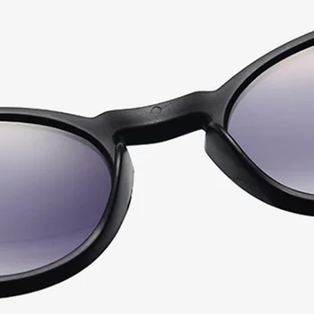 2021 Lux Rotund ochelari de Soare pentru Femei Brand Designer de Epocă Cadru de Plastic ochelari de soare pentru Barbati Retro Oglindă lentes de sol mujer UV400