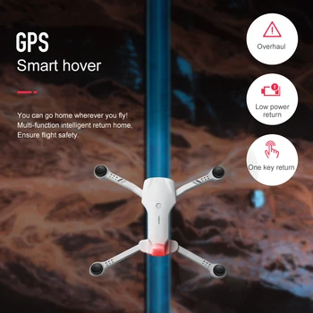 2021 Nou F10 Drona 4k HD Profesionale Camera dubla Cu GPS 5G WIFI Unghi Larg FPV Dronă în Timp Real RC Elicopter Distanta de 2 KM