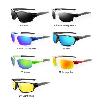 2021 Nou Sport Polarizat ochelari de Soare Barbati Femei Conducere Pescuit Ochelari de Soare Vintage sex Masculin Nuanțe de Zi Și de Noapte viziune Ochelari de cal UV400