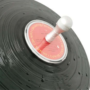 2021 Noul LP Vinyl Cleaner Clemă de discuri Protector Protector Acrilic rezistent la apa