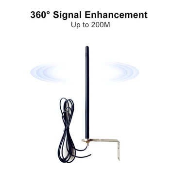 433MHz Antena Amplificator de Semnal Extins Pentru Universal 433,92 MHz 433 Receptor Telecomanda Swithc Transmițător de Comandă Cheie Fob