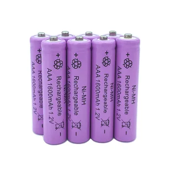 6/12/20/30buc aaa 3A 1600mAh acumulator AAA 1.2 V baterii Reîncărcabile Ni-MH Batteria Pentru aparat Foto Jucărie lumina
