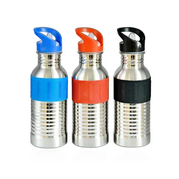 600ML Drăguț Reutilizabile din Oțel Inoxidabil Sport Sticla de Apa Cu Paie Portabil Drinkware Pentru Bărbați și Copii en-Gros de Articole