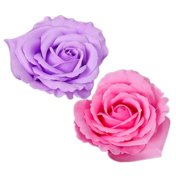 9Pcs Flori Artificiale în Formă de Inimă Sapun Flori de Cap Veșnică Flori Nunta, Valentine, Ziua Mamei DIY Buchet Material