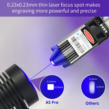 ATOMSTACK A5 Pro 40W Gravare Laser CNC Desktop DIY Gravare cu Laser Masina de debitat cu 410x400 Gravură Zona Locului de Compresie