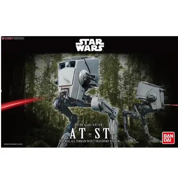 Bandai Star Wars At-St Teren Scout De Transport Din Pvc 1/48 De Asamblare Figura Jucarii Model