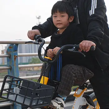 Copii Biciclete din Față a Scaunului Montat Copilul Purtător Scaun cu Balustrada Detasabila Safe-T-Seat Copii Biciclete Scaune Accesorii
