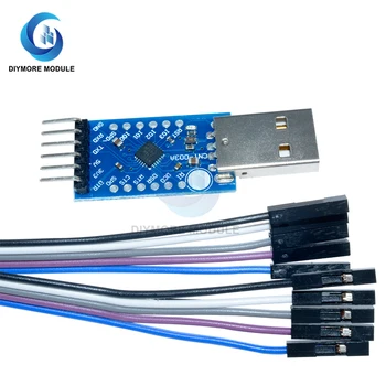 CP2104 USB 2.0 to UART TTL 6PINI Modulul Convertor Serial STC PRGMR Înlocui CP2102 Cu Dupont Cabluri
