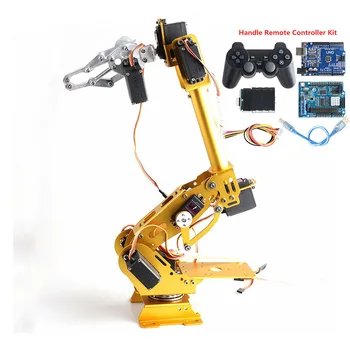 Cu Control 7DOF Mare de Metal RC Brațul Robotului Cu Prindere Controller Kit 8pcs Digital Servo DIY Pentru Arduino Industriale Robotizate