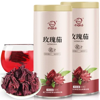 [Cumpara una a lua unul gratuit] Hot vânzarea roselle roselle roselle roselle roselle coroană de flori ceai vrac, conserve de ceai