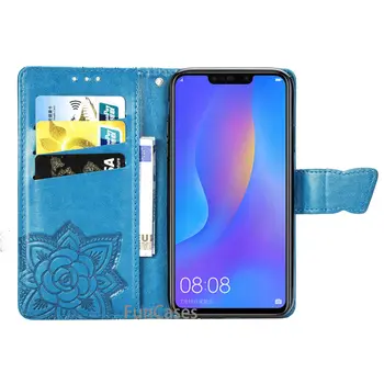 De lux Stand Portofel Flip 3D Acoperire din Piele Pentru Huawei Nova 3i Telefon PU Caz suport Acoperire Cu Slot pentru Card Pentru Huawei Nova 3 am
