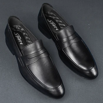 De mari Dimensiuni 49 Brand de Lux de Oameni de Afaceri de Rochie pantofi din Piele Formale Bărbați Pantofi Mocasini Pantofi Oxford pentru Barbati Pantofi Plat