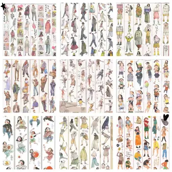 Desene animate minunat Fata Collection2 Bandă Washi pentru Luare de Card Glonț Jurnalul DIY Scrapbooking Autocolant Decorativ