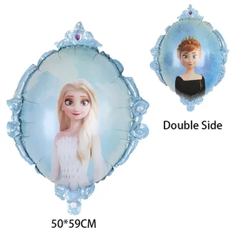 Elsa Disney Frozen princess baloane cu heliu 32inch numărul Baby shower fata folie globos petrecere decoratiuni jucarii copii