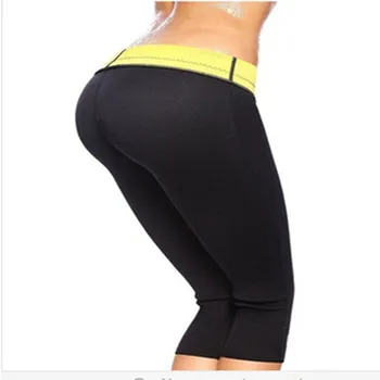 Femei formator Pantaloni Slăbire Picior de Fitness Sport Pantaloni Plus Dimensiune Elasticitatea Strâns Sport de Control Chilotei