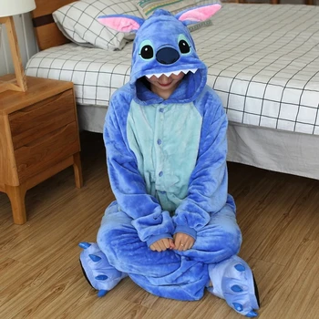 Femeile Unicorn Totoro Panda Onesies Unisex De Iarna Barbati Urs Onesies Copii Pijamale Anime Cosplay Costum De Flanel Pijamale Pijamale