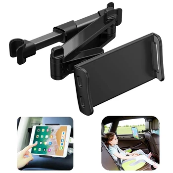 Flexibil 360 de Grade de Rotație pentru iPad Masina Perna Suport pentru Telefonul Mobil, Tableta Sta Bancheta din Spate Tetiera Soclului 4-11 Inch