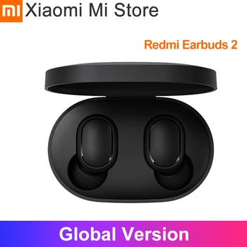 Global Xiaomi Redmi 2 Pavilioane TWS Cască Bluetooth Stereo bass BT 5.0 set de Căști Cu Microfon Handsfree Redmi Mi Airdots 2 AI Control