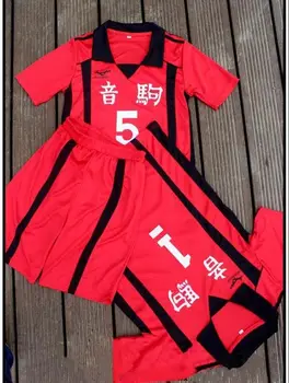 Haikyuu Nekoma Mare Uniformă Tetsurou Kuroo Kozume Kenma Jersey Cosplay Costum Stabilit Echipa De Volei Sport Blonda Peruca Neagra