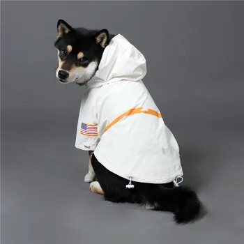 Haine Noi Pentru Câine Pelerina De Ploaie Pentru Mic Mare Caini De Companie Jacheta Sport Pentru Catelus Viziune De Noapte, Îmbrăcăminte Reflectorizantă Samoyed Husky