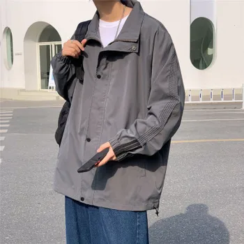 Han Barbati primavara stand-guler jacheta de baseball tendință student frumos sacou casual