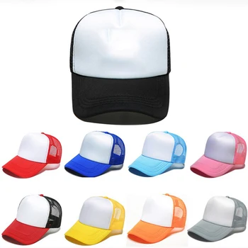 Hip-Hop-ul Trucker Sport în aer liber palarie de soare Femei Respirabil Snapback Regla Pălărie 1 buc Unisex Personalizate Capac Burete Șapcă de Baseball Cu Net