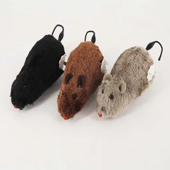 Jucării Pentru Animale De Companie Pisica Amuzant Jucărie Mouse-Ul Pisica Urmarind Mouse-Ul Joc De Simulare De Pluș Ceas Mouse-Ul Accesorii Pentru Animale De Companie