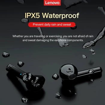 Lenovo XT89 TWS Căști fără Fir Bluetooth 5.0 Căști Impermeabil Touch Căști HiFi Anulare a Zgomotului Căști Stereo bass
