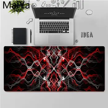 Maiya Calitate de Top Negru și Roșu frumos design Unic Desktop Pad Joc Mousepad Transport Gratuit Mari Mouse Pad Tastaturi Mat