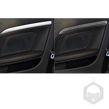 Masina Tapiterie Usi de Interior din Fibra de Carbon Autocolante Panou de Ușă Actualizare Acoperi Decal Pentru Audi A5 Hard-Top 2008-up Accesorii Auto