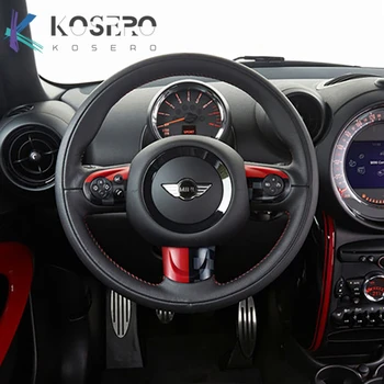 Masina volan multifuncțional butonul decoratiuni autocolante Pentru MINI Cooper R55 R56 R60 R61Modeling decor Accessores