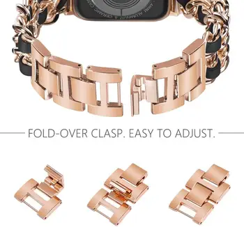 Metal-Piele Bucla de 20mm 22mm Pentru Samsung Galaxy Watch 3 41mm Active 2 44 40mm Galaxy Watch 42mm pentru Amazfit Huawei Watch vă apucați de