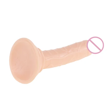 Mini Dildo-Uri Jeleu Moale Mic Fraier Artificial Penis Vagin Vibrator Anal Adult Produse Jucarii Sexuale Pentru Femei Masturbator