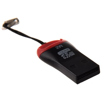 MiniSD / miniSDHC / Memory Stick M2 mini USB 2.0 Card Reader / Writer suporta pana la 16GB miniSDHC și 16GB M2