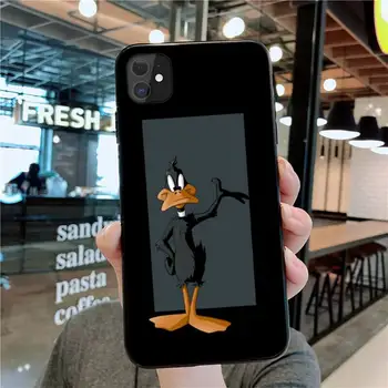 Minunat Daffy Duck Telefon Caz pentru iphone 12 pro max mini 11 pro XS MAX 8 7 6 6S Plus X 5S SE 2020 XR caz