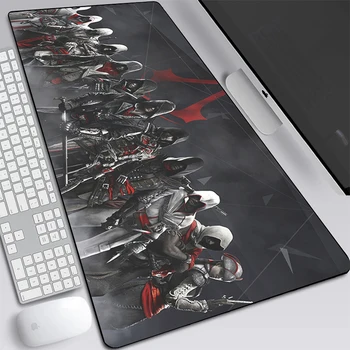 Misto Joc Assassin ' s Creed Mouse Pad Gamer Blocare Margine de Cauciuc Padmouse Mouse Pad Tastatură de Calculator Mat Pentru Baieti Cadouri Nou Kawaii