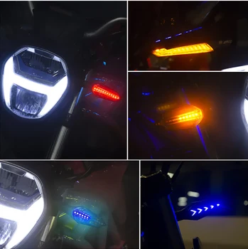 Motocicleta Semnale Rândul său, Lumina LED semnal de Oprire Indicatorului de Semnalizare Pentru YAMAHA Xt 660 Fz16 Yfz 450 Raptor 350 Xt1200Z Super Tenere