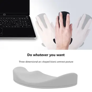 Mouse Pad cu Încheietura Restul Notebook Office Keyboard Mouse-ul Mat Pernă Încheietura mâinii Elimina în mod Eficient Cauza pentru Calculator Laptop