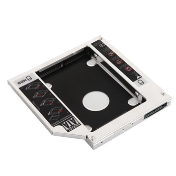 NIGUDEYANG 12,7 mm 2 HDD SSD Hard Disk Optic golf Caddy Adaptor Cadru pentru Asus N55E N55SF N75E N75S N75SF N55SL