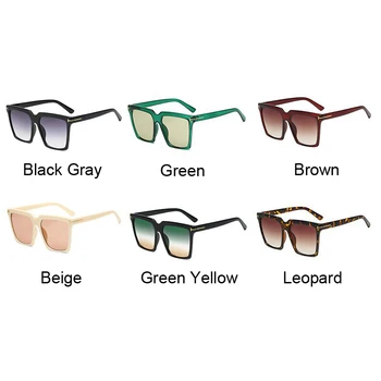 Noua Moda Pătrat Mare, ochelari de Soare Femei Stil Gradient de Conducere Retro Design de Brand Ochelari de Soare Femei UV400